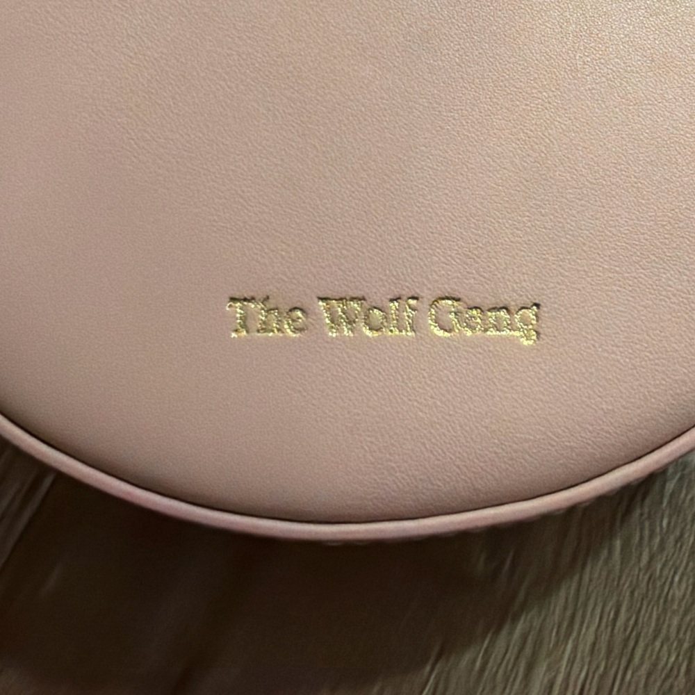 The Wolf Gang Circle Women’s Light Pink Leather Belt Bag Australia - Picture 3 of 10